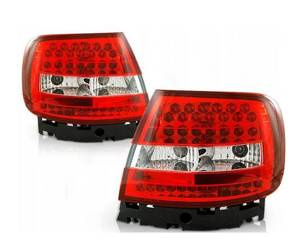 Audi A4 B5 RÖD VIT LED bakljus