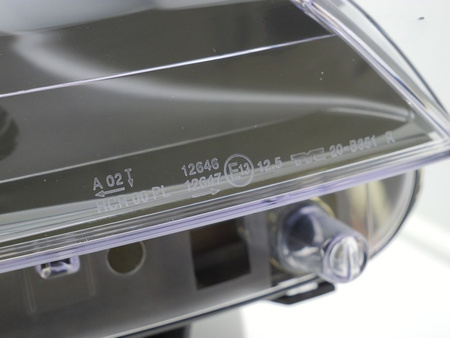 Svart vänster strålkastare till Renault Laguna III