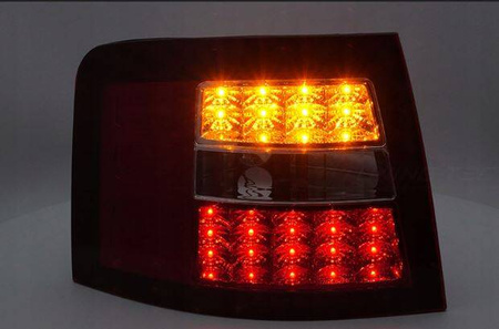 Röda rök LED-lampor till Audi A6 97-04 Avant