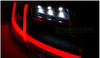 Audi TT 8j 06-14 rök led bar dts lampor