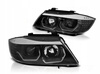 Bmw E90 E91 05-08 3d led svarta ringljus