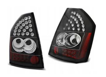 Chrysler 300c/300 09-10 Svarta Led-lampor