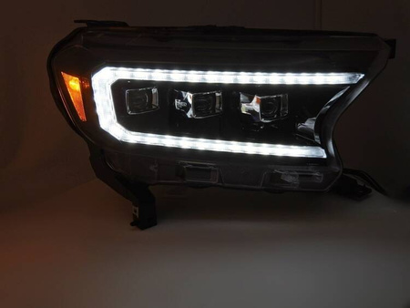 Full LED svarta framlyktor för Ford Ranger V