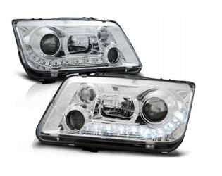 VW Bora CHROM DAYLIGHT-strålkastare