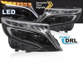 LED-strålkastare för Mercedes V-klass / Vito W447 2014-2023