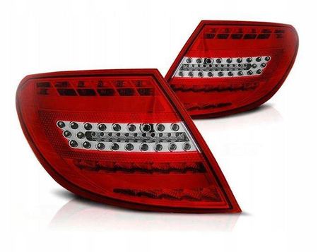 Lampor Mercedes C-Klass W204 sedan 07-10 led bar rw