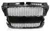 AUDI AUDI A3 (8P) GRILL 04.08-07.12 BLANK SVART