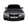 NJURGRILL BMW F32 F33 F36 DUBBLA LAMELLER GLÄNSANDE SVART
