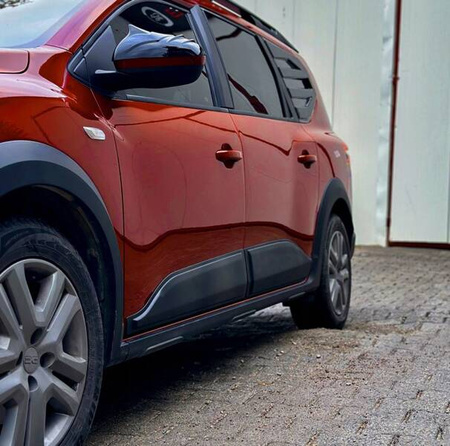 Lister, sidodörrspaneler, karossöverdrag för DACIA JOGGER 2021- |