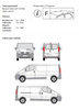 Balk takräcke Opel Vivaro Renault Trafic 