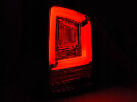 LED-lampor Vw T5 10-15 Röd Vit Full Led Dts