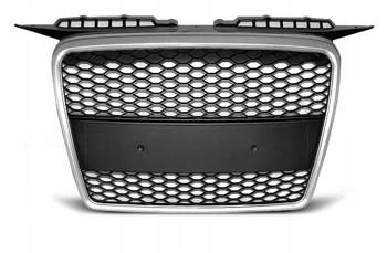 Frontgrill silver för Audi A3 2005-2008