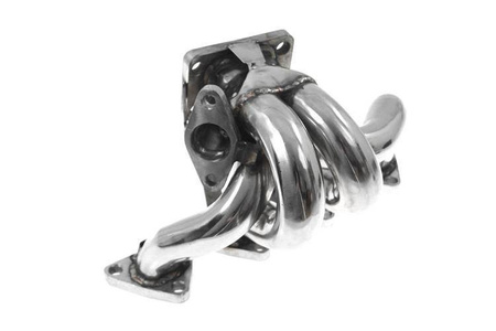 Avgasgrenrör HONDA CIVIC B-serie TURBO Stål + WASTEGATE