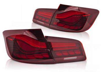 OLED röda LED-bakljus för BMW F10 10-16