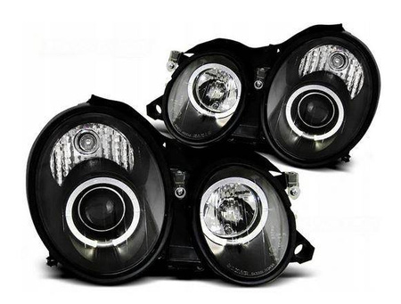 Strålkastare Mercedes W208 CLK lins