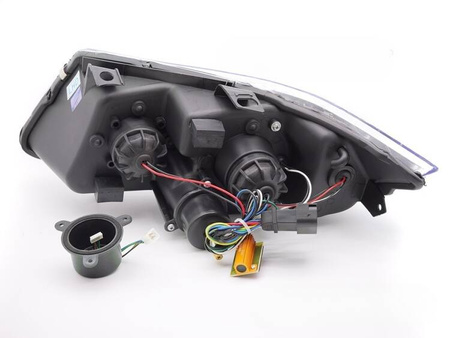 BMW E90/E91 05-08 krom LED-strålkastare