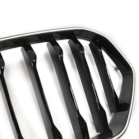 GRILL BMW X6 G06 19-2023 UPPLYST UTSEENDE M5 G90