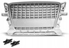 Frontgrill sport silver för Audi Q5 2008-09.2012