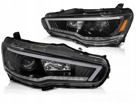 LED-LAMPA SVART för MITSUBISHI LANCER 8 VIII 08-16