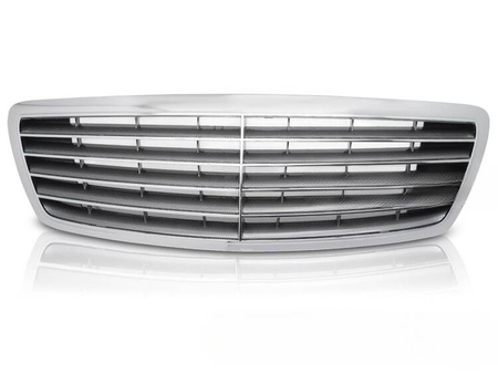 Grill, frontgrill Kolfiber till Mercedes W220