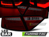 Nya AUDI A5 07-11 COUPE RED SMOKE LED-lampor