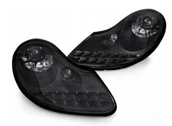 Reflektory black matt led PORSCHE BOXSTER 911 996