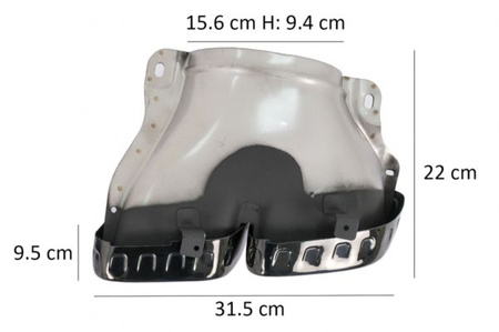 TIPPSATS MERCEDES KROM SVART X167 W167