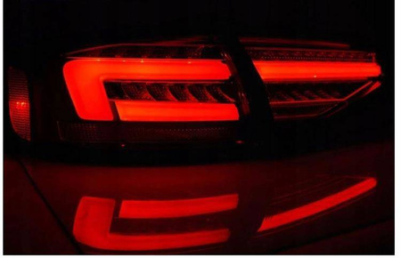 Audi A4 b8 12-15 sedan r-smoke dts LED-lampor
