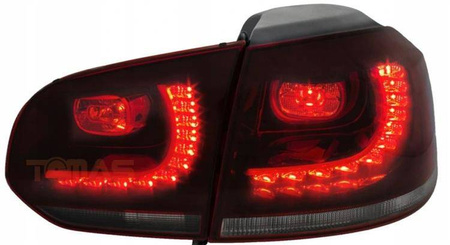 LED-bakljus VW GOLF 6 VI LED FK Smoke