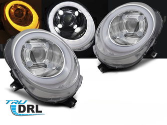 TUBE LIGHT Chrome LED DRL-strålkastare för MINI Cooper F55 / F56 / F57 2014-2017