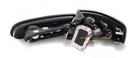 Baklyktor Svart för Seat Ibiza 6l 04.2002-2008