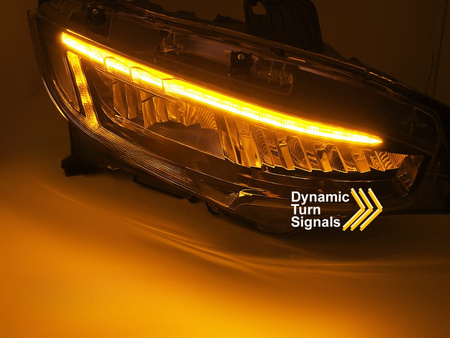 Honda Civic X framlyktor 2016-2021