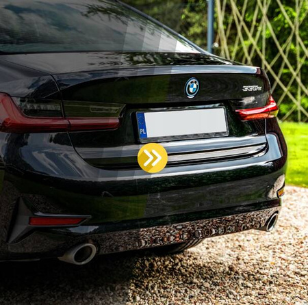 Bakluckans kantlist för SSNAGYONG TORRES 2022- | krom