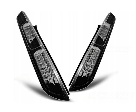 Ford Focus Mk2 LED lampor 08-10 Hb Svart