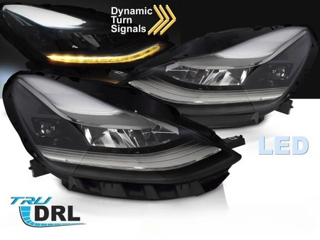 Full LED-strålkastare för Tesla Model 3 17-23