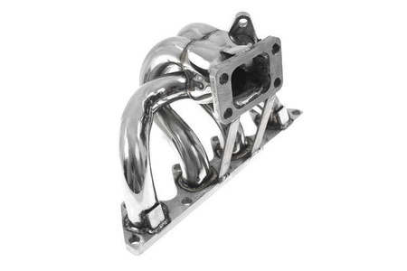 Avgasgrenrör HONDA CIVIC B-serie TURBO Stål + WASTEGATE