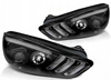 Ford Focus III mk3 15-18 svarta drl led dts lampor