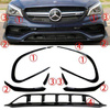 PRZEDNI SPOILER SPLITERY MERCEDES CLA W117 16-19