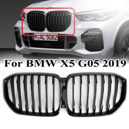 GRILL (NJURAR) BMW X5 G05 PERFORMANCE BLANK SVART