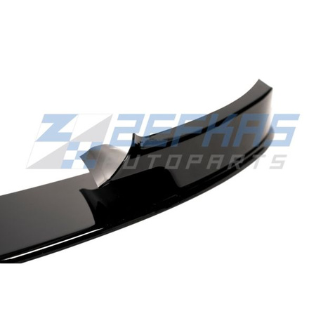 FRÄMRE DIFFUSOR BMW E90 E91 05-11 GLÄNSANDE SVART