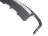 DIFFUSOR FÖR AUDI A4 B8 08-11 SILVER SPORT S STYLE