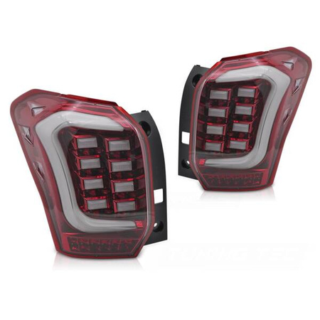 Subaru Forester IV 13-18 RÖDA VITA LED-lampor