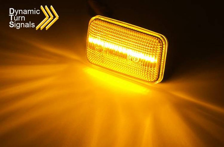 Audi 100 200 A6 80 dynamiska LED-blinkers på sidan