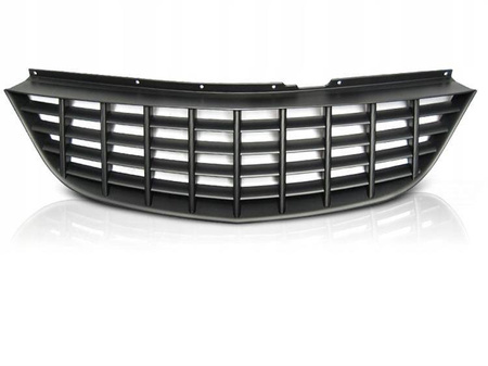 Frontgrill Opel Corsa D 06-10 Svart Matt