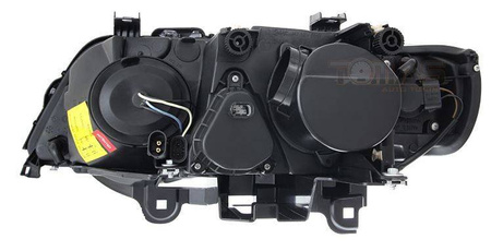 Strålkastare BMW X5 BLACK xenon ringstrålkastare