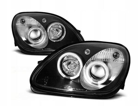 Strålkastare Mercedes SLK R170 Svart