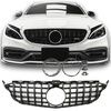 GRILL MERCEDES PANAMERICANA 14-21 GT GLOSS BLACK
