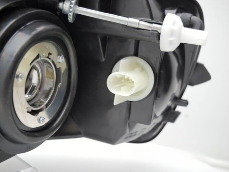 Strålkastarlampa vänster svart för Opel Astra G 97-04