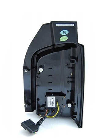 Red smoke full led lampor för Vw T5 03-09