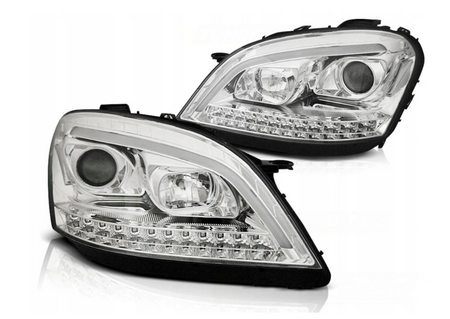 Mercedes W164 Ml M-klass 05-07 Chrome Led Seq